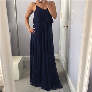 Lulus maxi dress xs